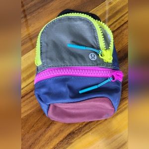 Lululemon multicolored nano backpack